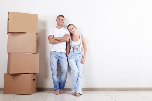 Local movers working on a residential move in Kentish Town