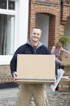 Removal team supporting a house move in Kentish Town