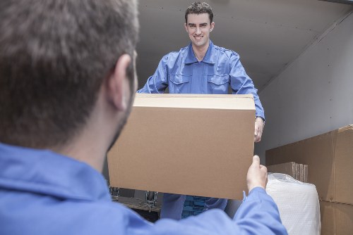 Recycling and sustainability service by Kentishtown Removals with careful sorting of reusable and recyclable items