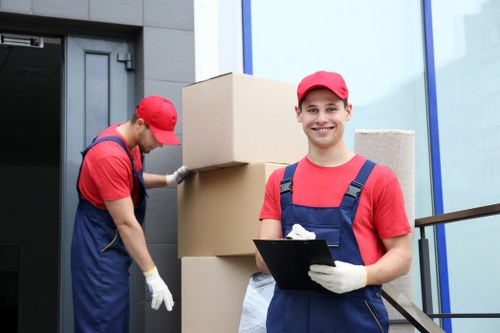 Commercial removals team supporting a business move in Kentish Town