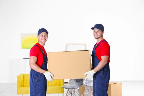 Moving truck ready for a Kentish Town home relocation