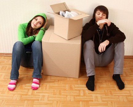 Kentish Town removals team loading furniture for transport