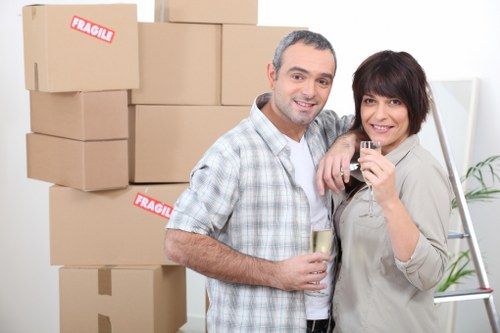Local team collecting bulky furniture in Kentish Town